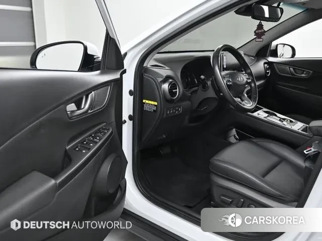 Hyundai Kona Electric 2018 Белый двухцветный из Кореи, фото 2