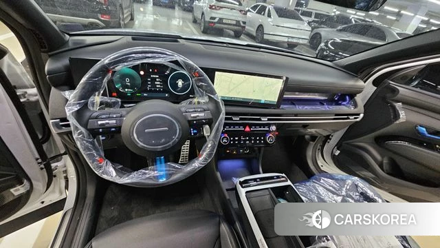 Hyundai The New Tucson Hybrid (NX4) 2025 Белый из Кореи, фото 2