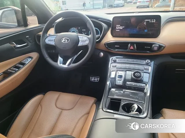 Hyundai The New Santa Fe 2021 Светло-зеленый из Кореи, фото 2