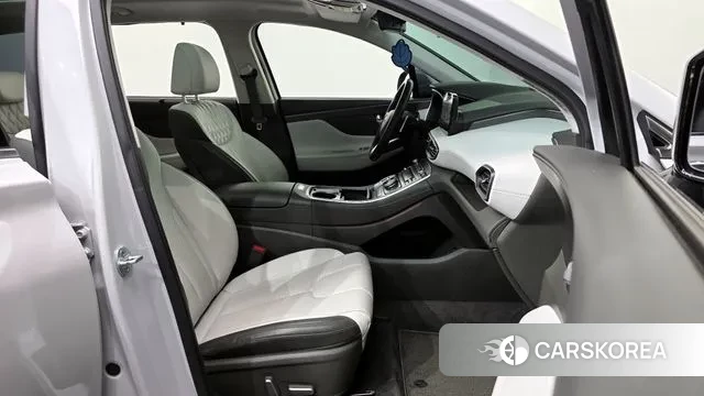 Hyundai The New Santa Fe 2021 Белый из Кореи, фото 2