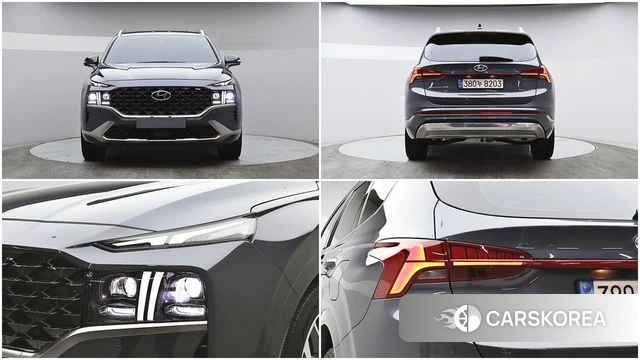 Hyundai The New Santa Fe 2022 Серый из Кореи, фото 2