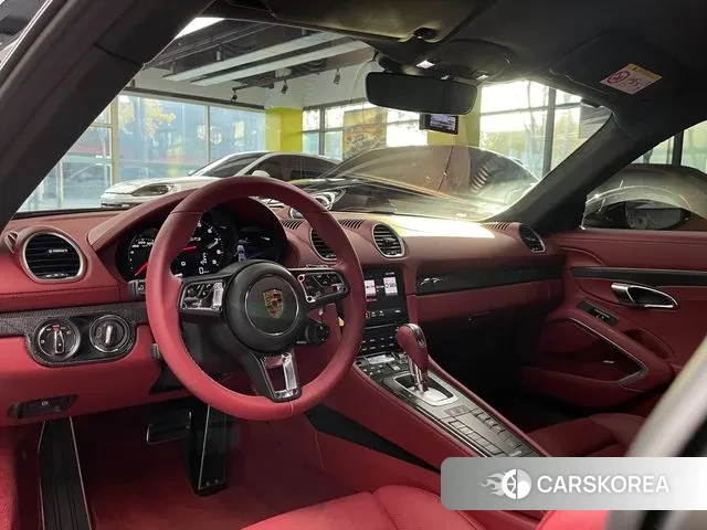 Porsche 718 Cayman 2023 Черный из Кореи, фото 2