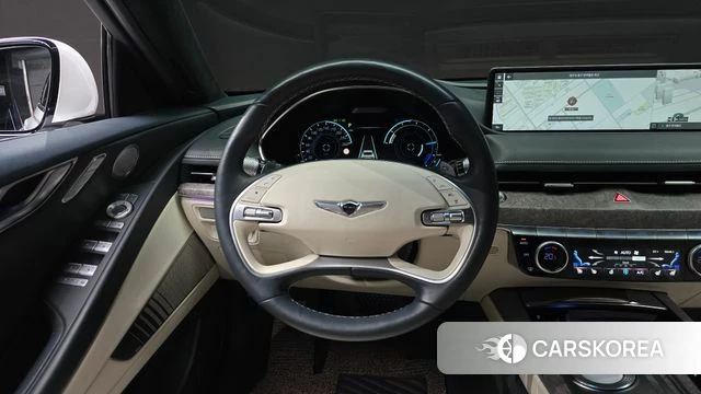 Genesis Electrified G80 (RG3) 2022 Белый из Кореи, фото 2