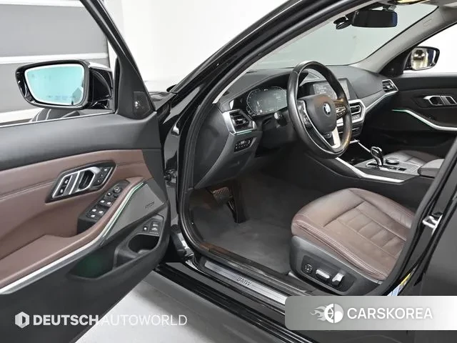 BMW 3 Series (G20) 2020 Черный из Кореи, фото 2