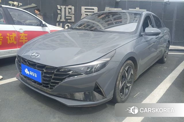 Hyundai Elantra 2022 Темно-серый из Китая, фото 2