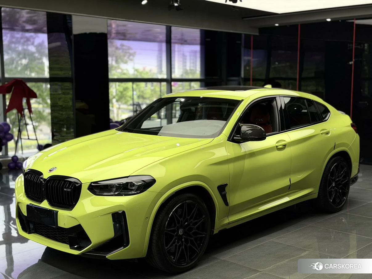 BMW X4 M 2021 Желтый из Китая, фото 2