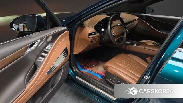 Genesis Electrified G80 (RG3) 2021 Синий нефрит из Кореи, фото 2