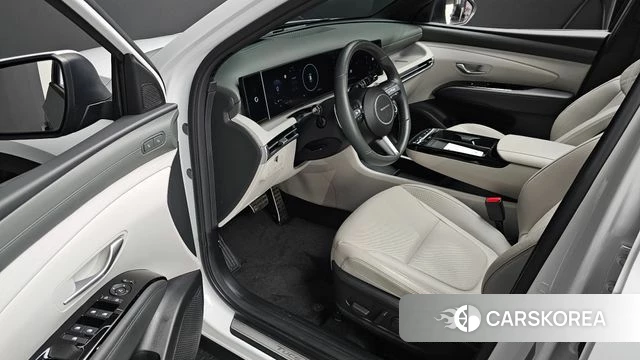 Hyundai The New Tucson Hybrid (NX4) 2024 Белый из Кореи, фото 2