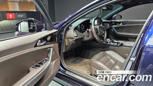 Kia Stinger 2018 Синий из Кореи, фото 2