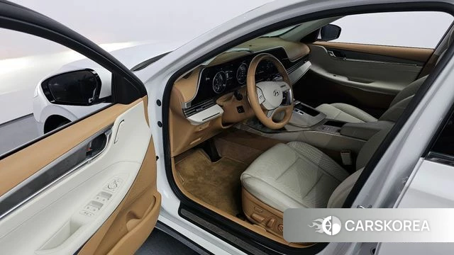 Hyundai The New Grandeur IG Hybrid 2021 Белый из Кореи, фото 2