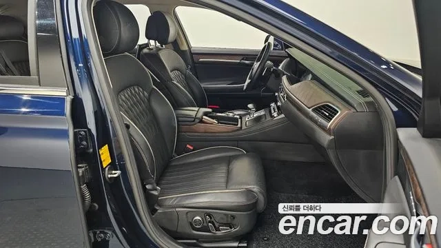 Genesis G90 2021 Синий из Кореи, фото 2