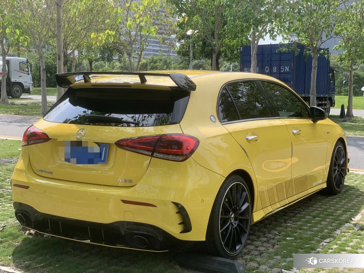 Mercedes-Benz Class A AMG (imported) 2022 Желтый из Китая, фото 2