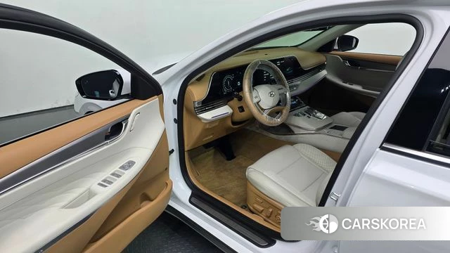 Hyundai The New Grandeur IG Hybrid 2021 Белый из Кореи, фото 2