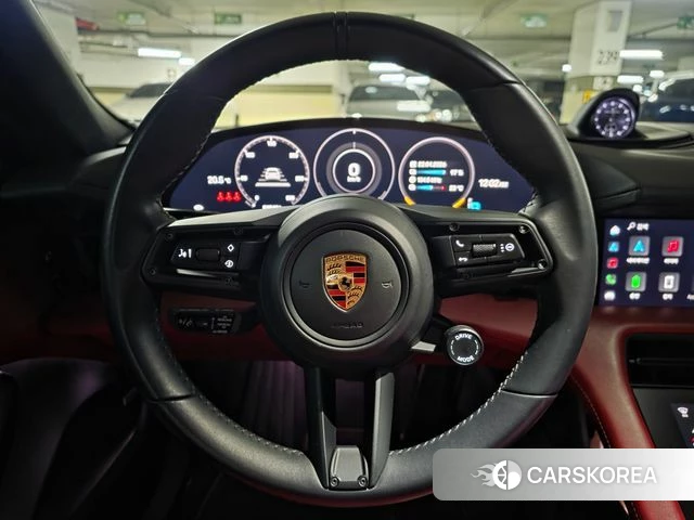 Porsche Taycan 2022 Белый из Кореи, фото 2