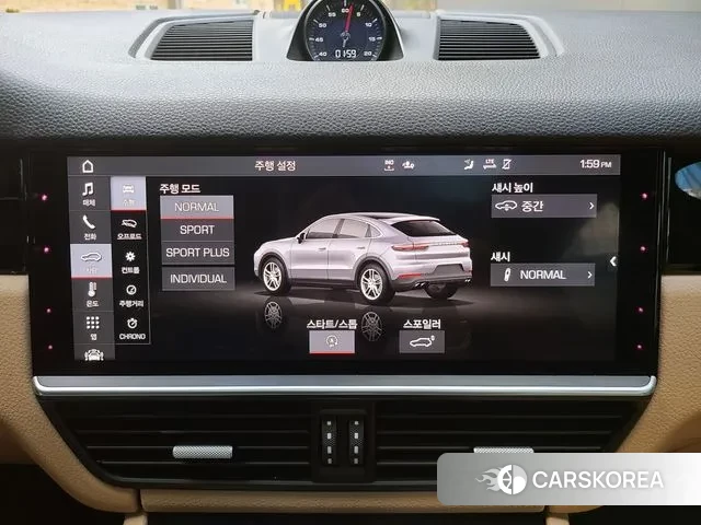 Porsche Cayenne (PO536) 2020 Черный из Кореи, фото 2