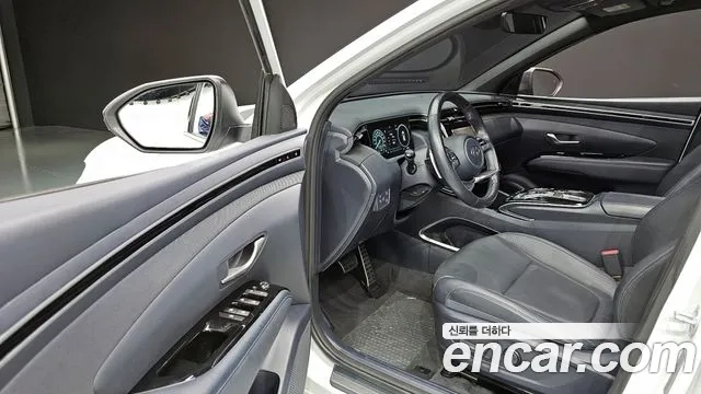 Hyundai Tucson Hybrid (NX4) 2021 Белый из Кореи, фото 2