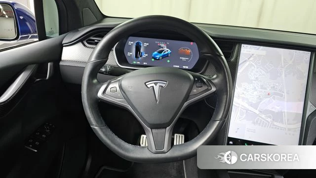 Tesla Model X 2019 Синий из Кореи, фото 2