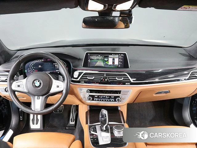 BMW 7 Series (G11) 2020 Черный из Кореи, фото 2