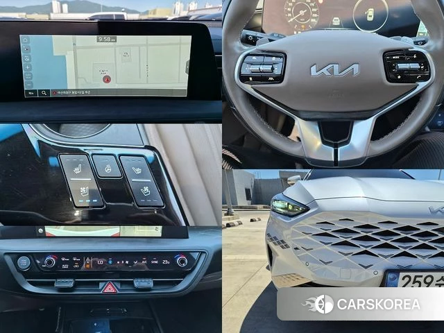Kia K8 2022 Белый из Кореи, фото 2