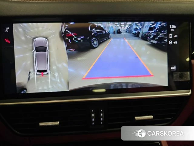 Porsche Cayenne (PO536) 2022 Черный из Кореи, фото 2