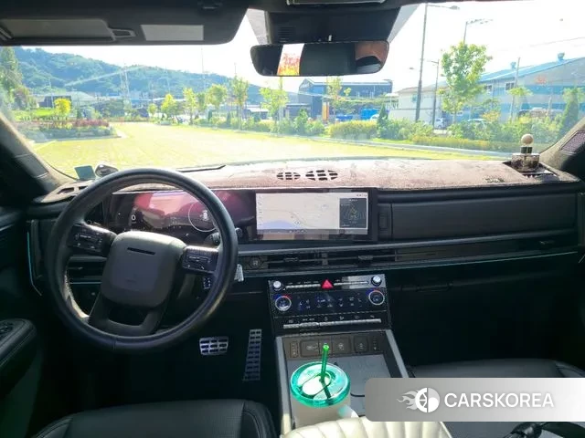 Hyundai Santa Fe (MX5) 2023 Черный из Кореи, фото 2