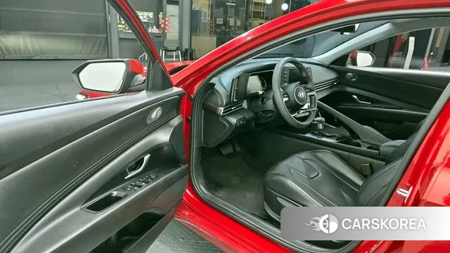 Hyundai The New Avante Hybrid (CN7) 2023 Красный из Кореи, фото 2