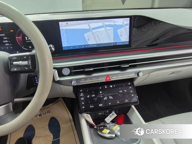 Hyundai Grandeur Hybrid (GN7) 2024 Черный из Кореи, фото 2