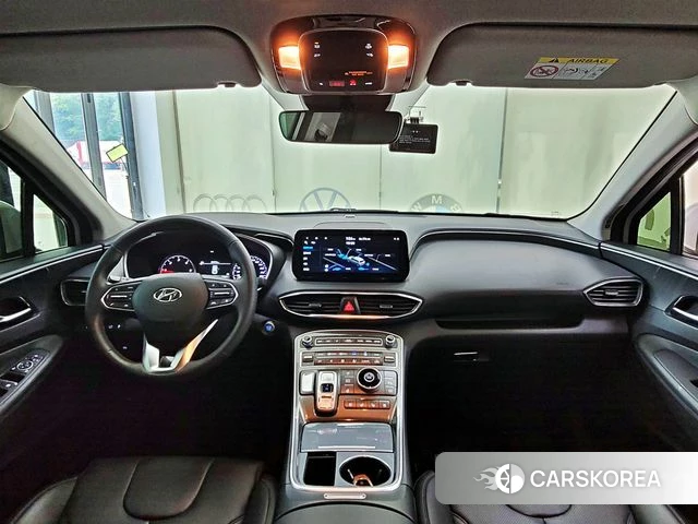 Hyundai The New Santa Fe 2022 Белый из Кореи, фото 2