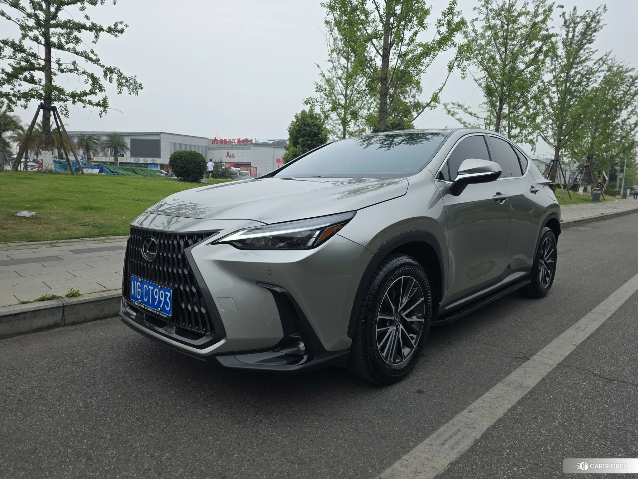 Lexus NX 2023 Серебристо-серый из Китая, фото 2