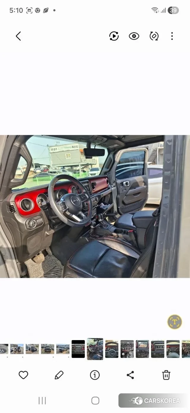 Jeep Wrangler (JL) 2023 Темно-зеленый из Кореи, фото 2