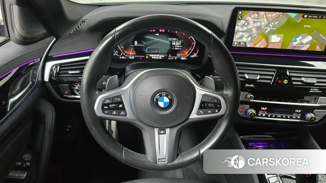 BMW 5 Series (G30) 2020 Белый из Кореи, фото 2