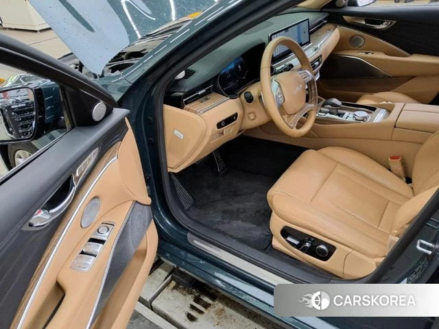 Kia The New K9 2nd generation 2022 Темно-зеленый из Кореи, фото 2