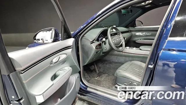 Genesis GV70 2021 Синий из Кореи, фото 2