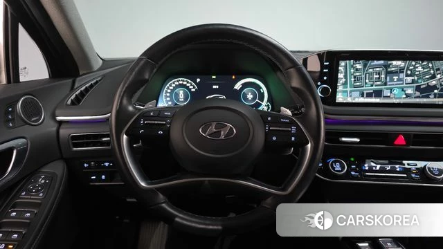 Hyundai Sonata Hybrid (DN8) 2022 Черный из Кореи, фото 2