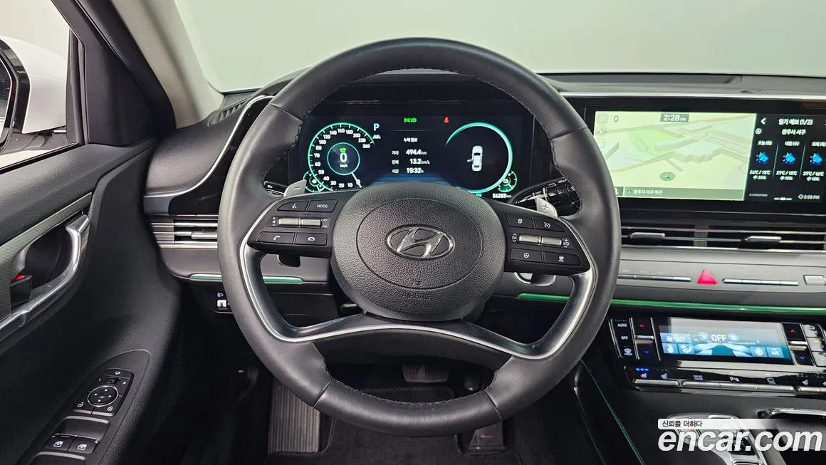 Hyundai The New Grandeur IG Hybrid 2022 из Кореи, фото 2