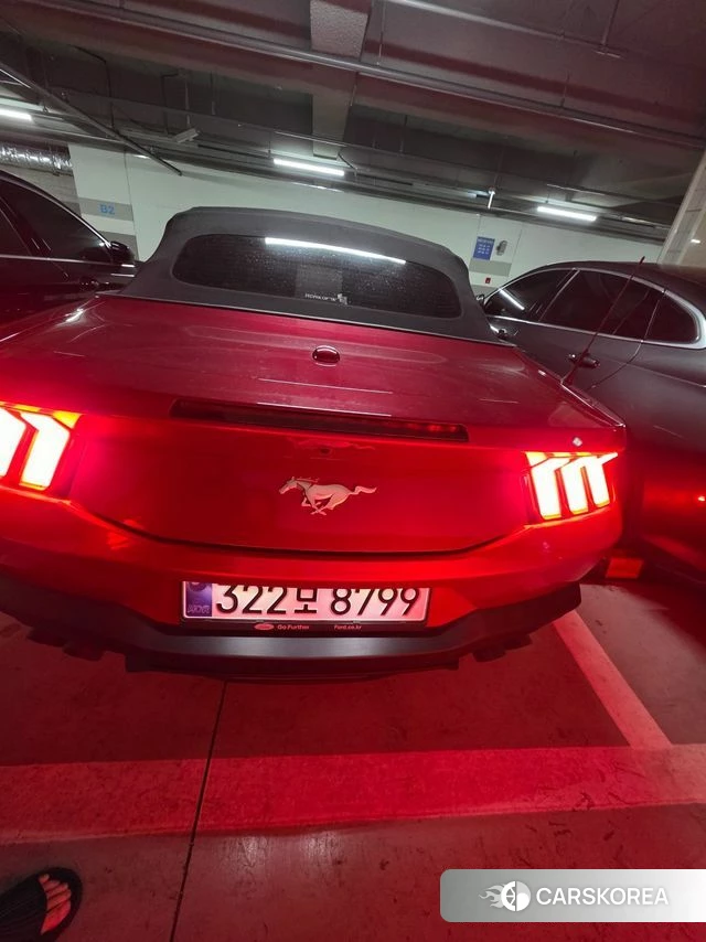 Ford Mustang 7th Generation 2024 Фиолетовый из Кореи, фото 2