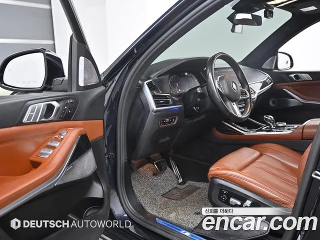 BMW X7 (G07) 2021 Синий из Кореи, фото 2