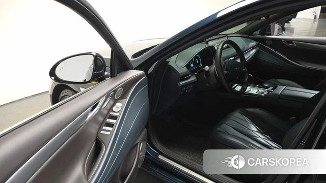 Genesis G80 (RG3) 2021 Синий нефрит из Кореи, фото 2