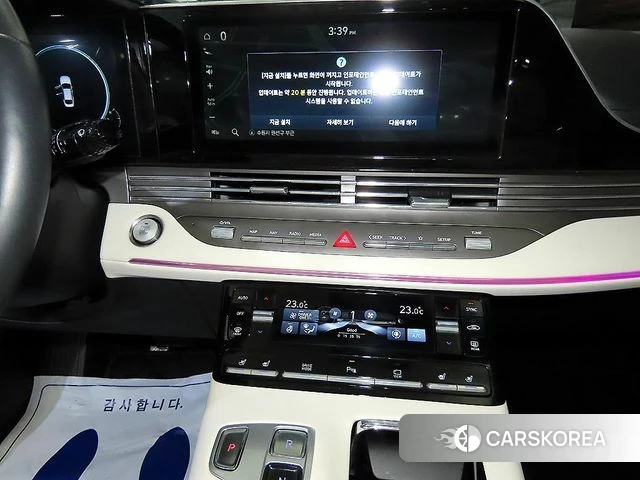 Hyundai The New Grandeur IG Hybrid 2022 Черный из Кореи, фото 2