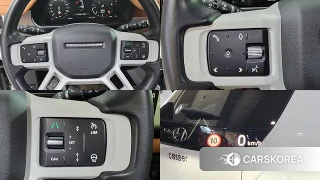 Land Rover Defender (L663) 2023 Серебряный из Кореи, фото 2