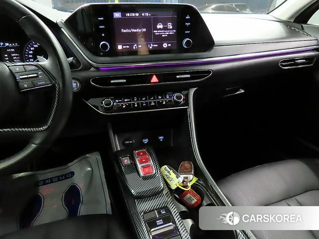 Hyundai Sonata (DN8) 2022 Черный из Кореи, фото 2