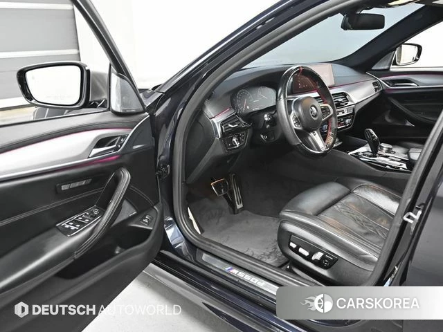 BMW 5 Series (G30) 2019 Синий из Кореи, фото 2