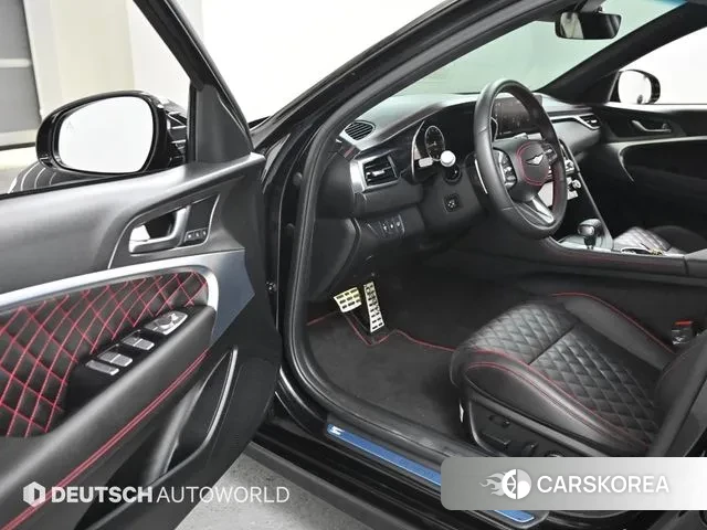 Genesis The New G70 2023 Черный из Кореи, фото 2