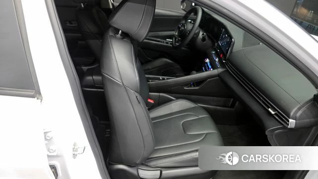 Hyundai Avante Hybrid (CN7) 2021 Белый из Кореи, фото 2