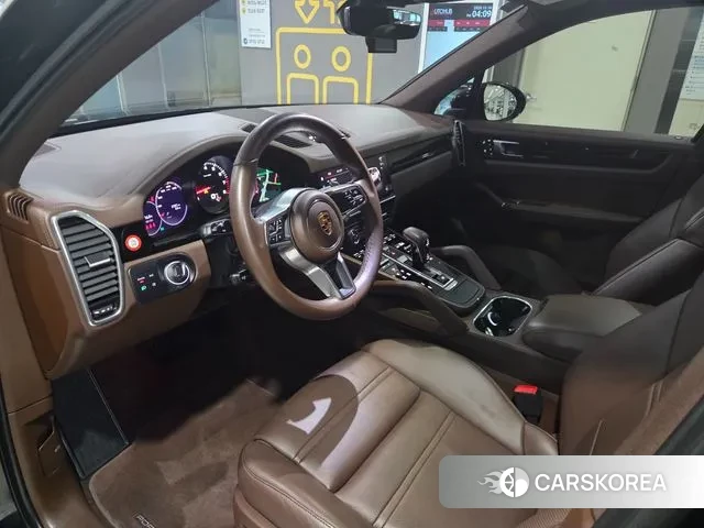 Porsche Cayenne (PO536) 2022 Черный из Кореи, фото 2