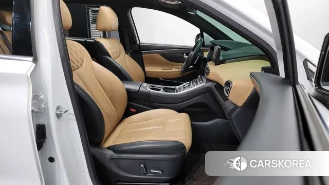 Hyundai The New Santa Fe 2021 Белый из Кореи, фото 2