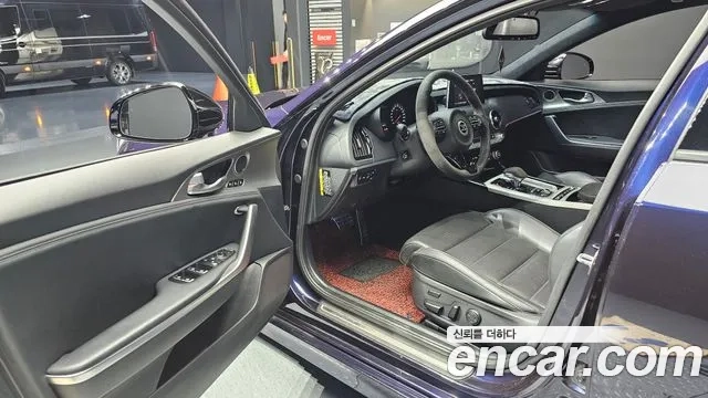 Kia Stinger 2019 Синий из Кореи, фото 2