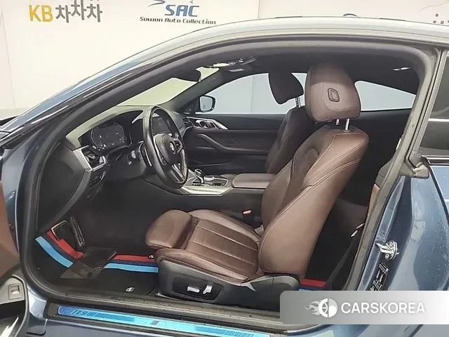 BMW 4 Series (G22) 2021 Синий из Кореи, фото 2