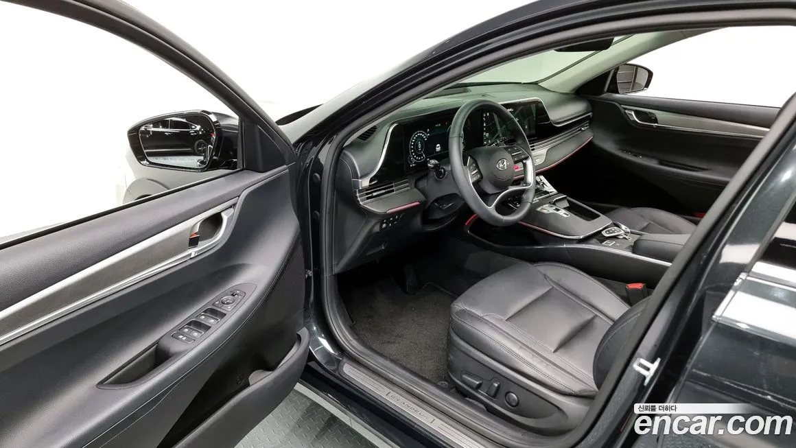 Hyundai The New Grandeur IG Hybrid 2022 Серый из Кореи, фото 2