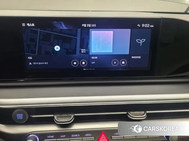 Hyundai Grandeur Hybrid (GN7) 2024 Черный из Кореи, фото 2